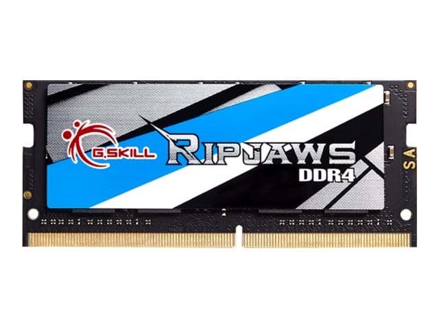 G.Skill Ripjaws SODIMM DDR4-2400 - 16GB - CL16 - Single Channel (1 pcs) - Intel XMP - Sort Ram F4-2400C16S-16GRS