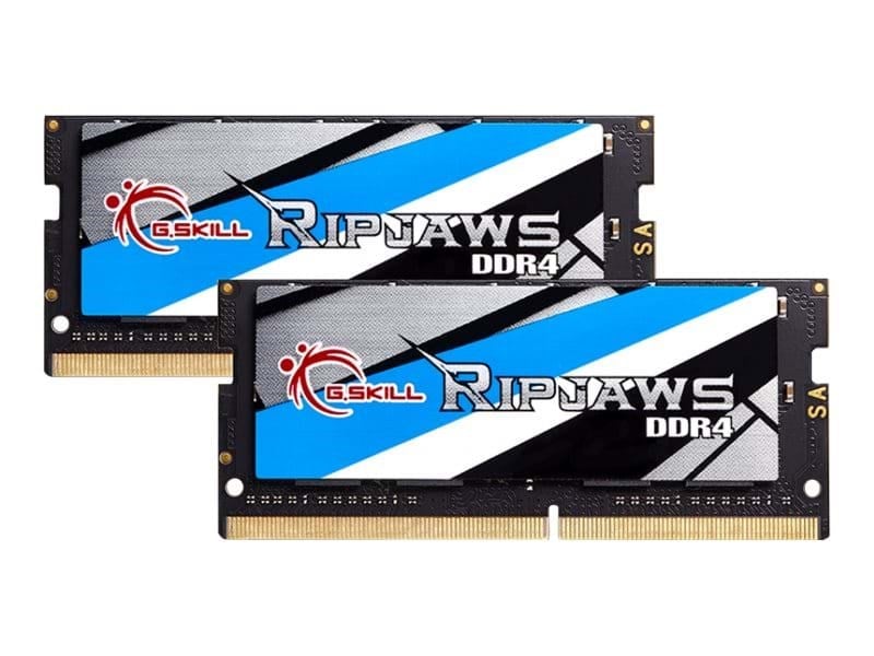G.Skill Ripjaws SODIMM DDR4-2400 - 32GB - CL16 - Dual Channel (2 pcs) - Intel XMP - Sort