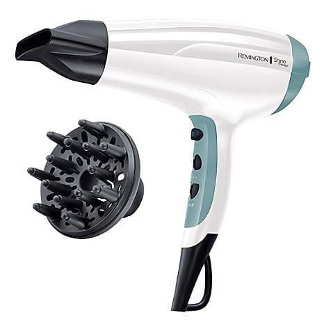 REMINGTON Hårtørrer D5216 Shine Therapy - 2300 W Hørtørrer Blå