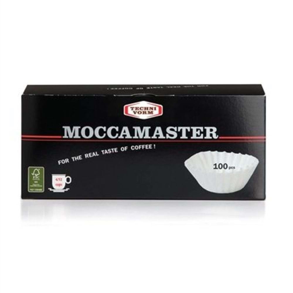 Moccamaster Coffee filters - Ø 11 cm - 100 pcs Kaffemaskine Sort 85025