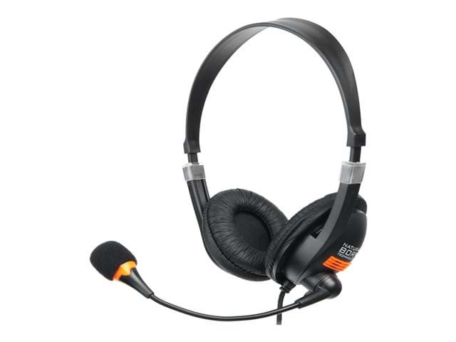 Natec DRONE Hovedtelefoner Og Headset Sort NSL-0294