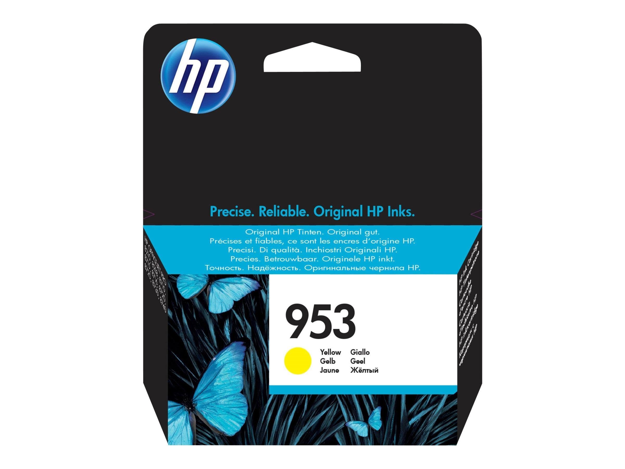 HP 953 / F6U14æ Yellow Ink Printerpatron Og Toner Gul