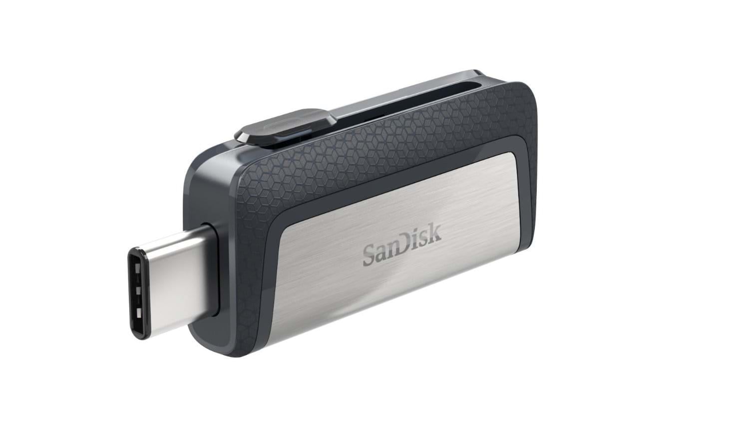 SANDISK Ultra Dual Drive - 256GB - USB Stick Usb Stick Grå SDDDC2-256G-G46