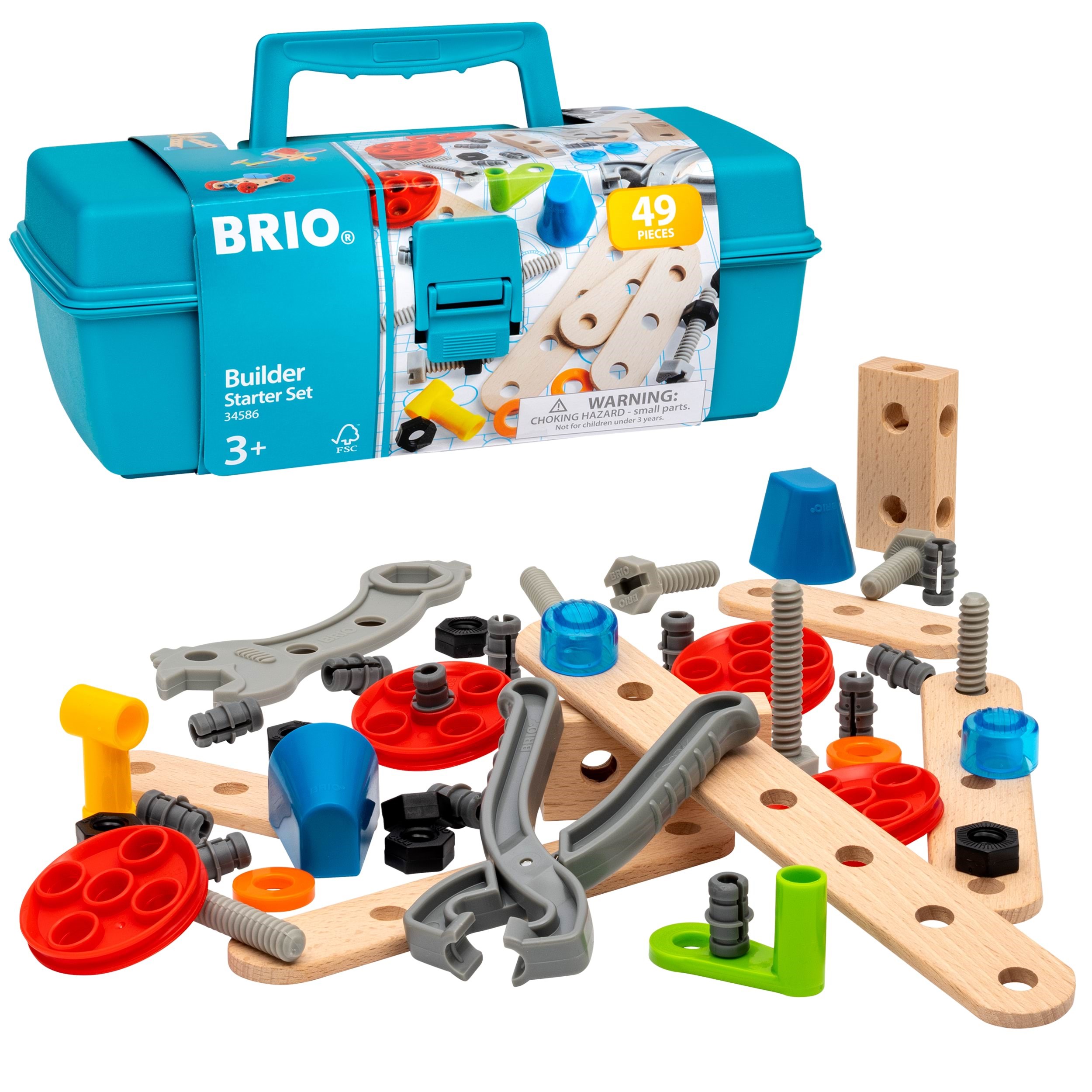 Brio 34586 Builder Startsæt Kreativt Legetøj