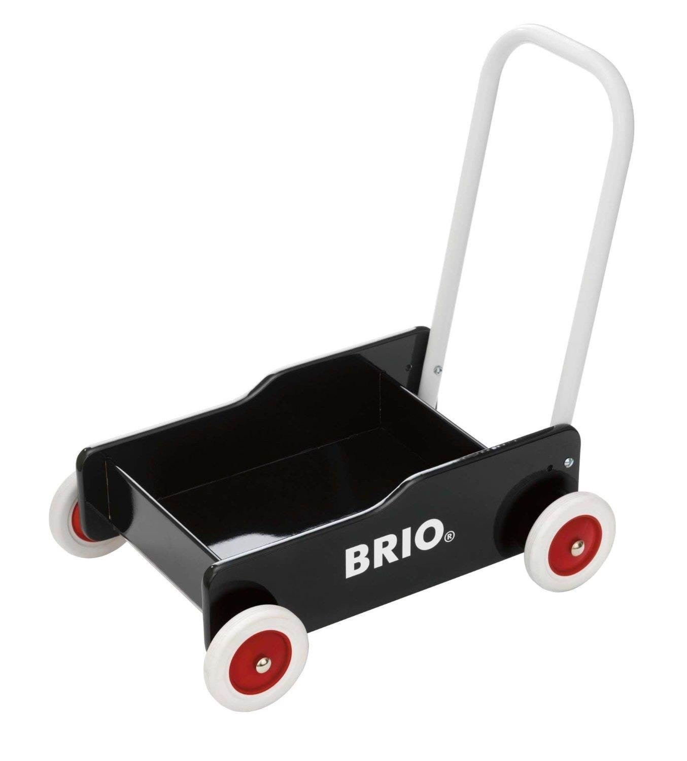 Brio 31351 Lære-gå-vogn, sort Babylegetøj