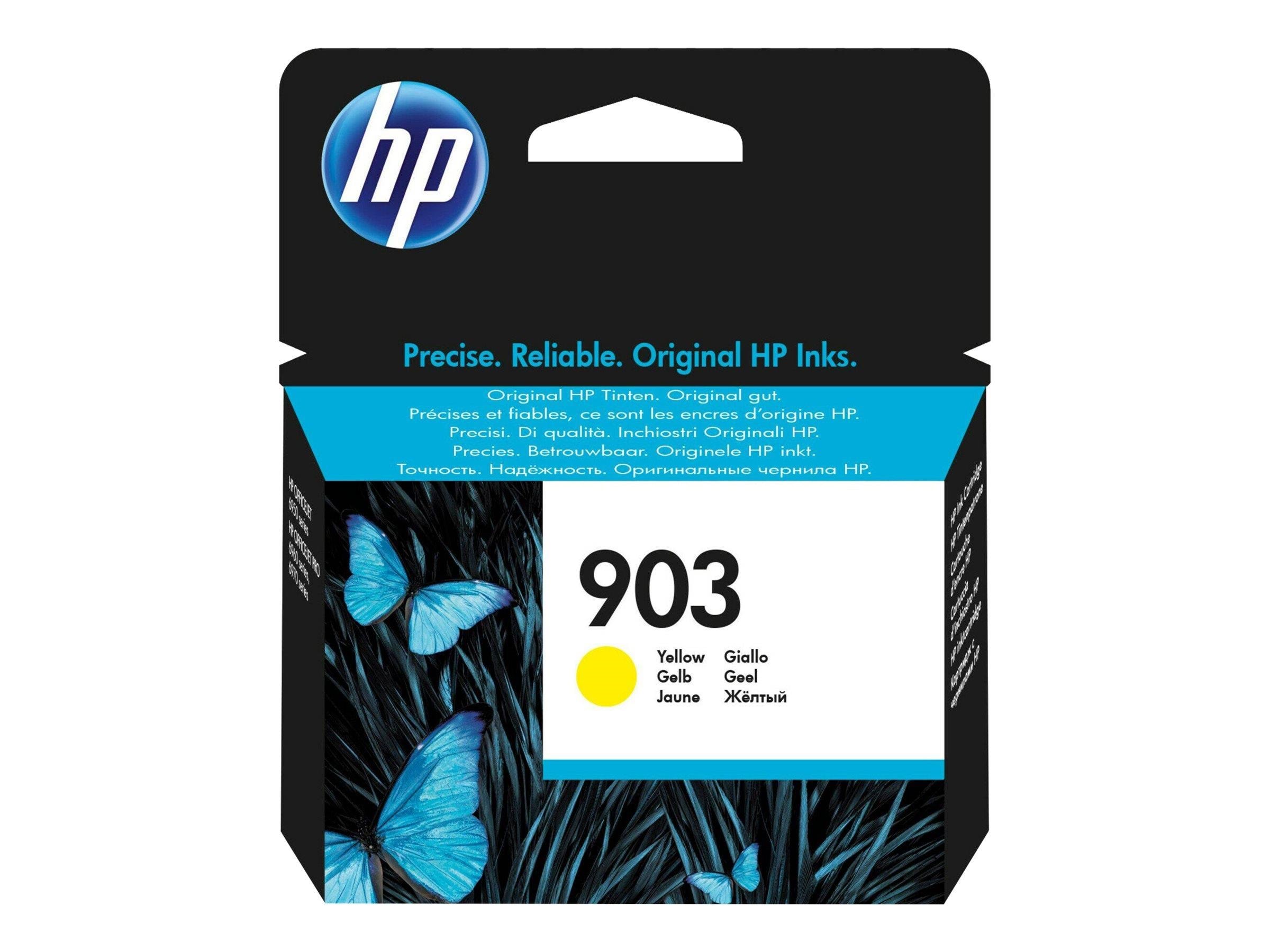 HP 903 / T6L95AE Yellow Ink Printerpatron Og Toner Gul
