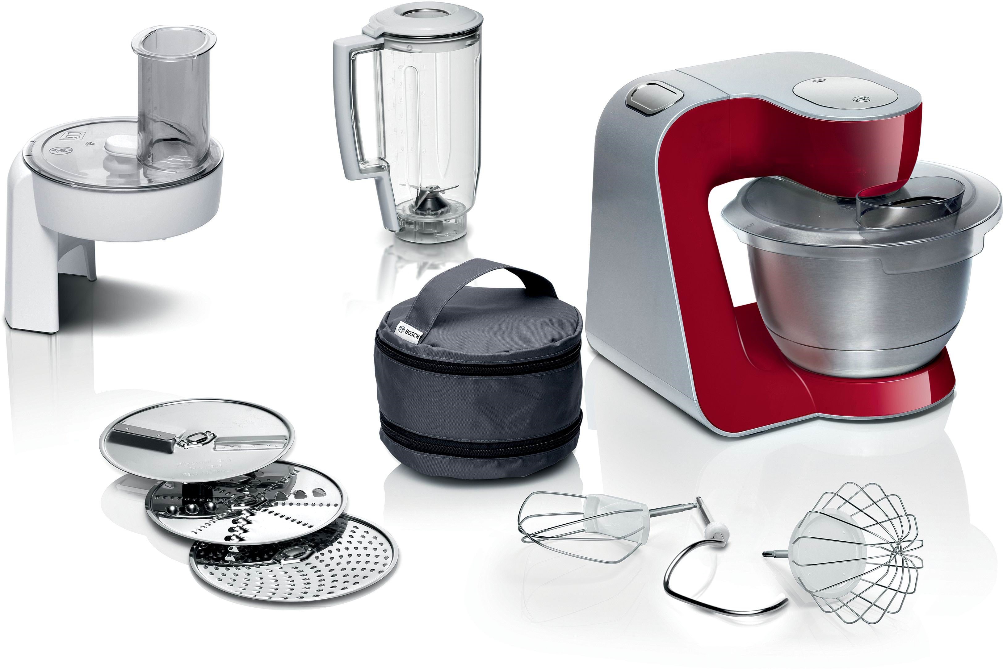 Bosch Køkkenmaskine MUM58720 - red Køkkenmaskine
