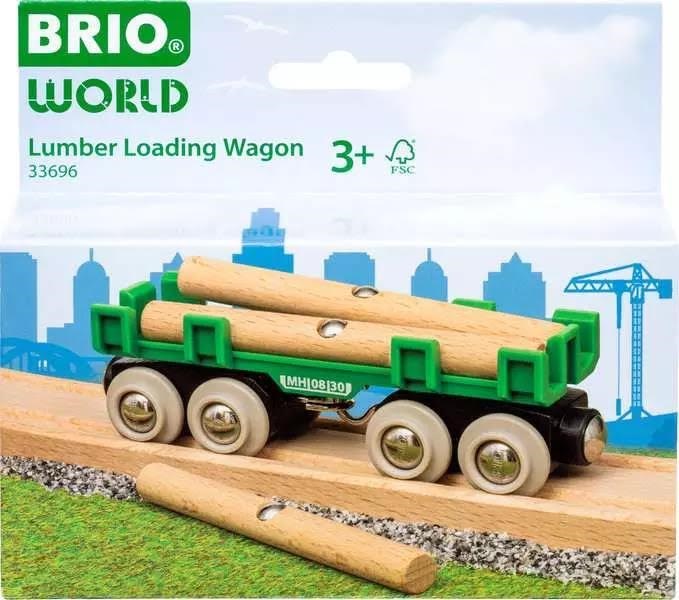 Brio 33696 Togvogn med tømmer Brio Tog