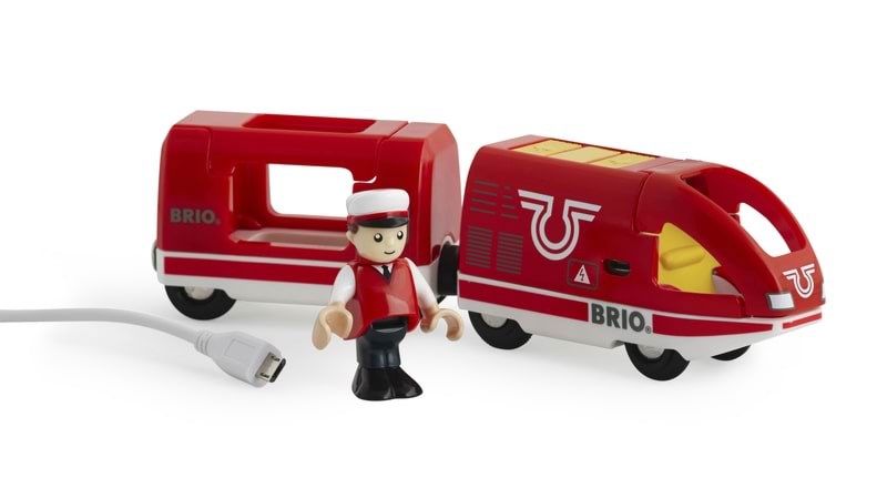 Brio 33746 Genopladeligt tog med USB-kabel Brio Tog