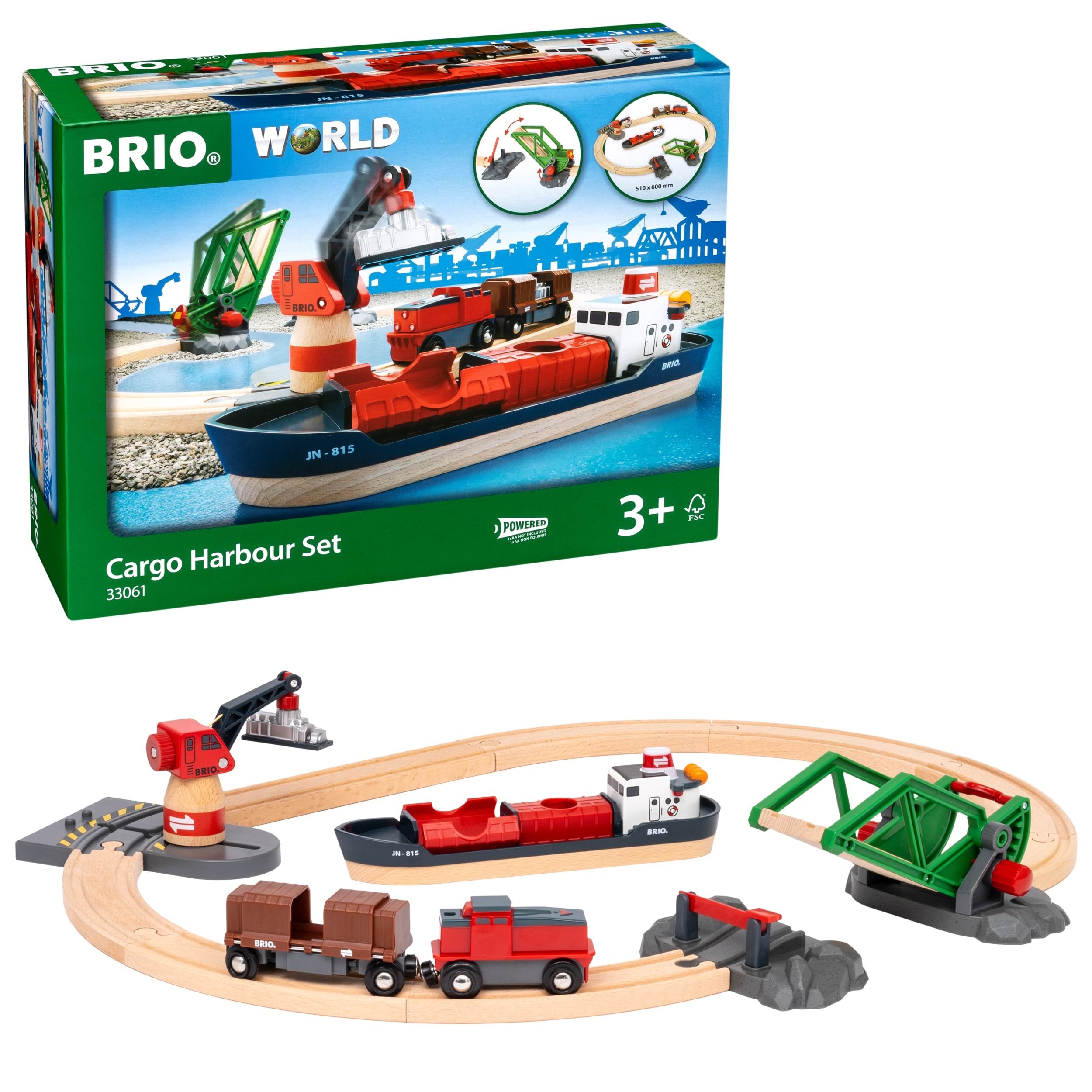 Brio 33061 Togbane, havnesæt Brio Tog