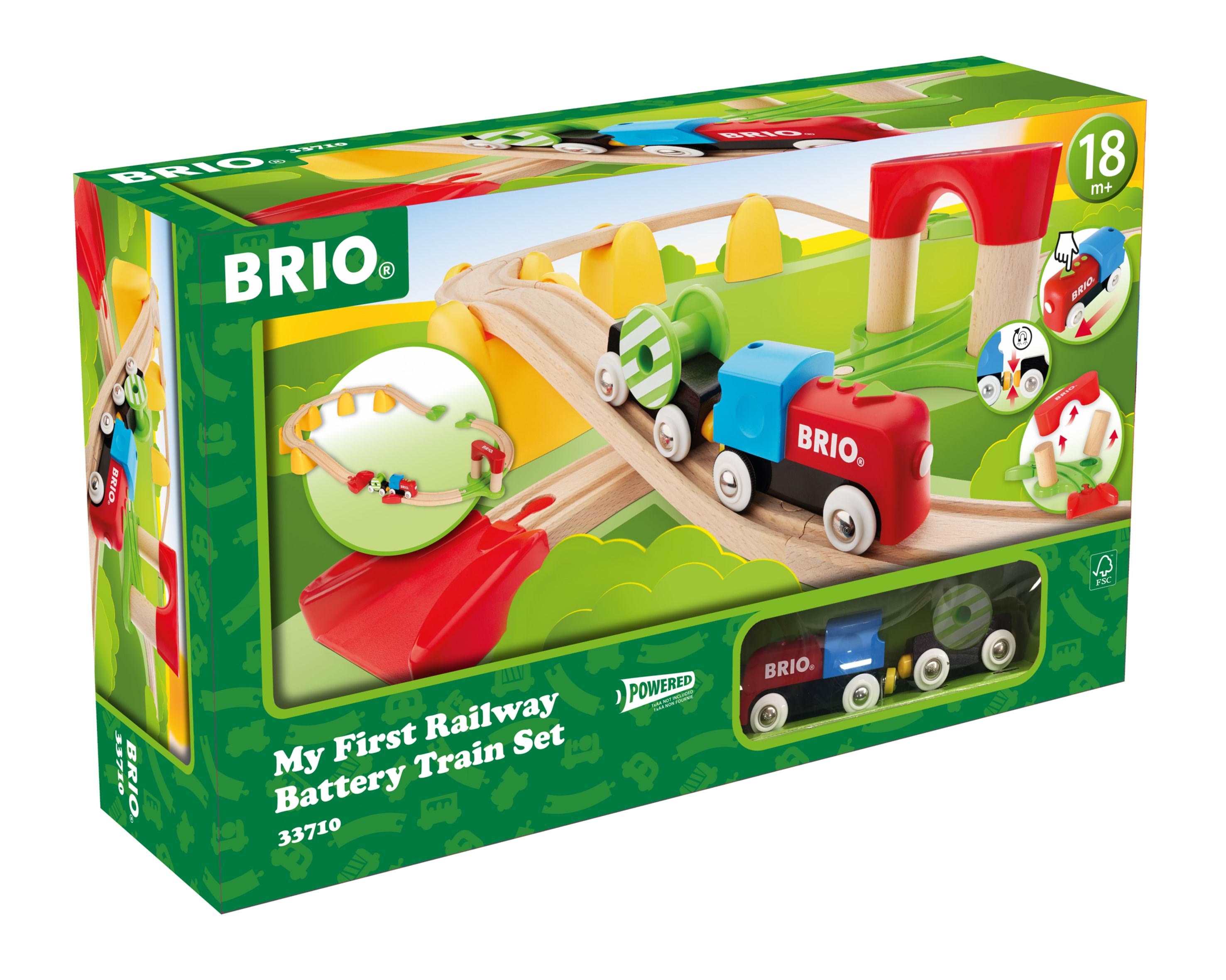Brio 33710 Min første togbane, batteritog Brio Tog