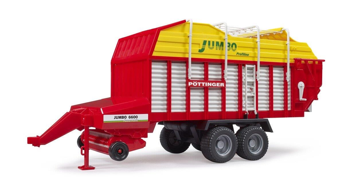 Bruder Pöttinger Jumbo 6600 Profiline Forage trailer Legetøjsbil 02214