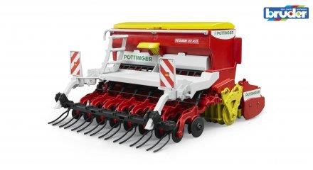 Bruder Pöttinger Vitasem 302ADD harrow-mounted seed drills Legetøjsbil 2347