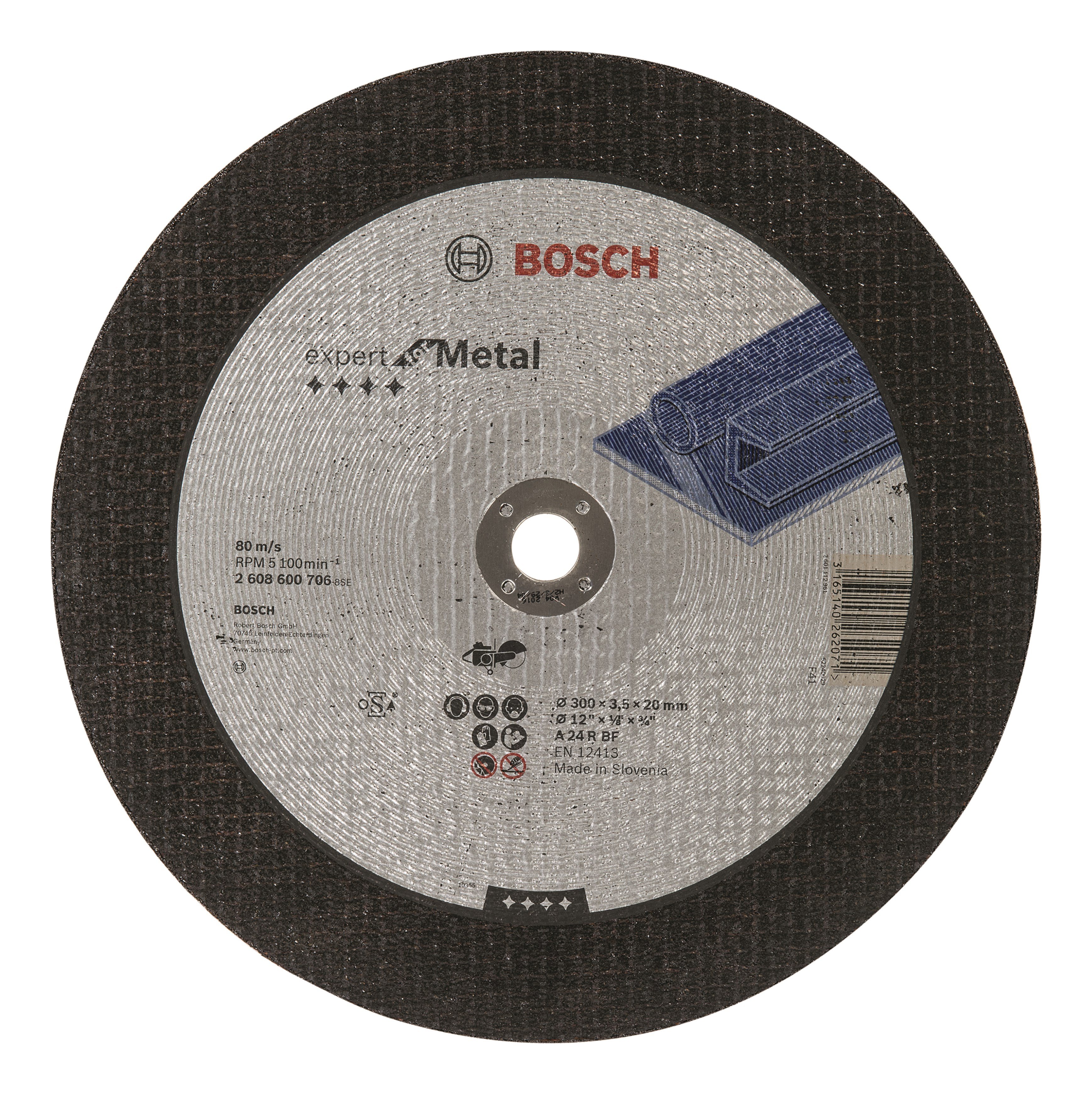 Bosch Skæreskive lige Expert for Metal Vinkelsliber 2608600706