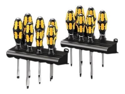 Wera Big Pack 900 Skruetrækkersæt Kraftform : Skruemejslen + rack, 13 dele