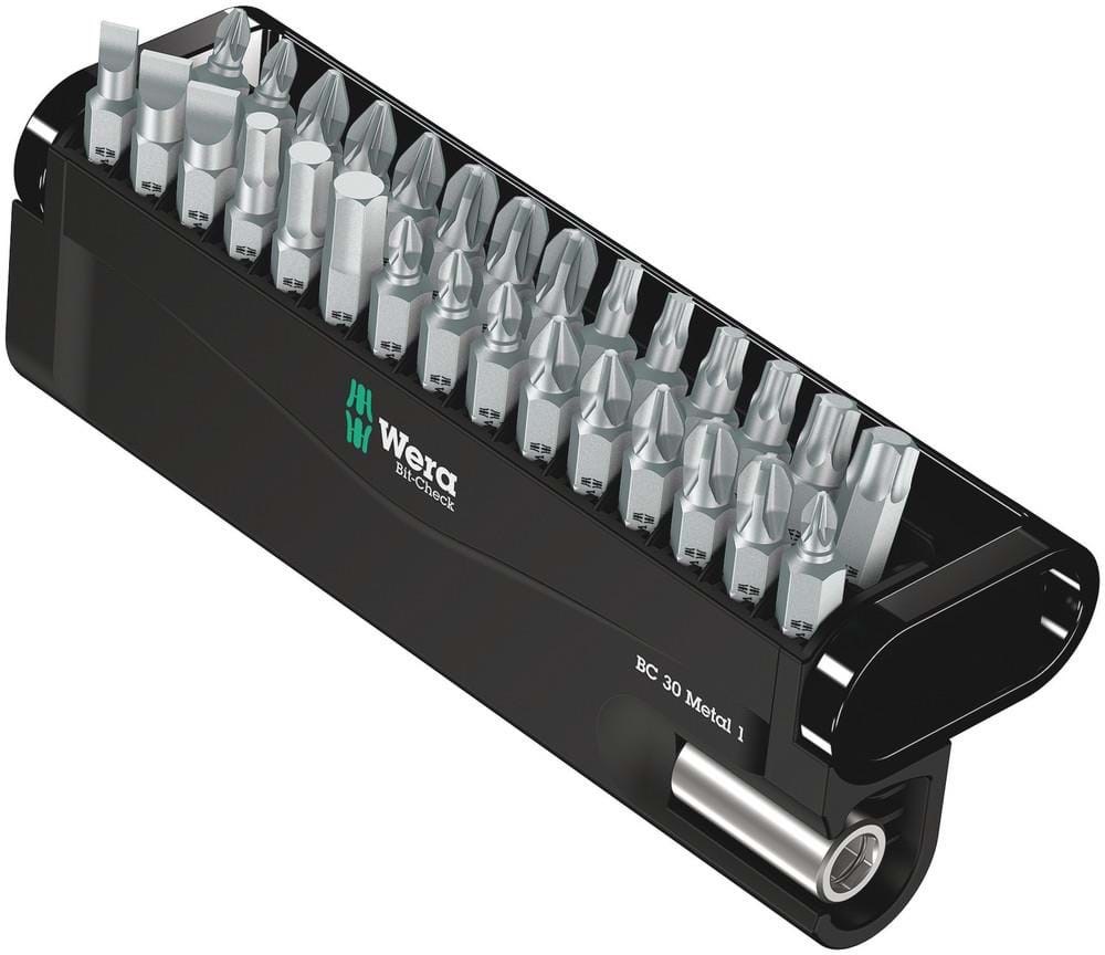 Wera Bit-Check 30 Metal 1, 30 dele Bor Og Bits 05057434001