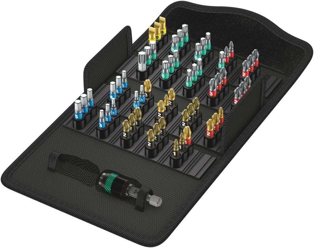 Wera Bit-Safe 61 BiTorsion 1, 61 dele Bor Og Bits 05057441001