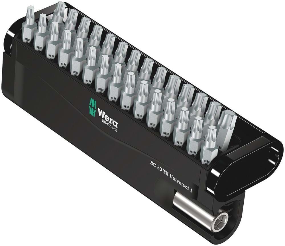 Wera Bit-Check 30 TX Universal 1, 30 dele Bor Og Bits 05057908001
