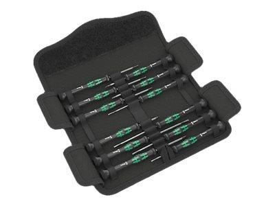 Wera Kraftform Micro-Set/12 SB 1 elektronik-skruetrækkersæt, 12 dele Værktøj 05073675001