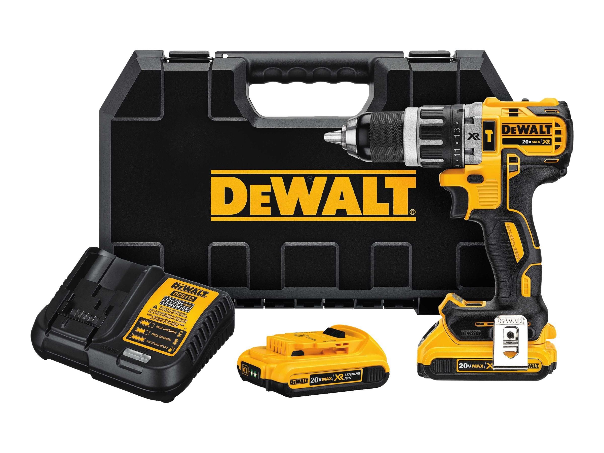 Dewalt DCD796D2-QW 18 V XR Li-Ion kulløs kompakt slagboremaskine Skruemaskine