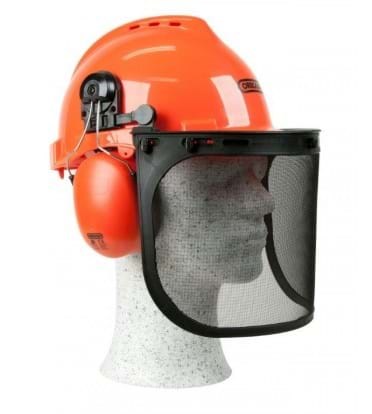 AL-KO Oregon Safety Helmet with Earmuffs and Visor Sikkerhedsudstyr 1658208