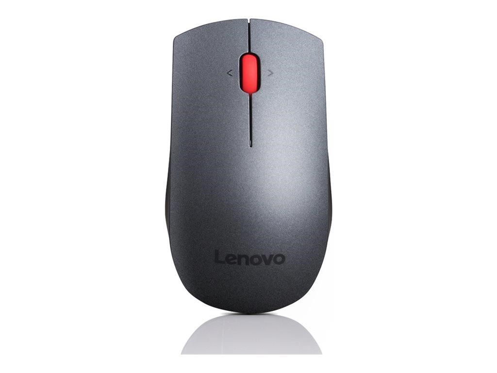 Lenovo Professional Wireless Laser Mouse - Mus - Laser - 5 knapper - Sort