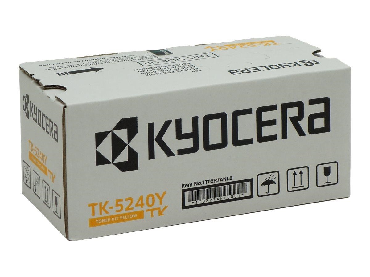 Kyocera 1T02R7ANL0 / TK 5240Y Printerpatron Og Toner Gul