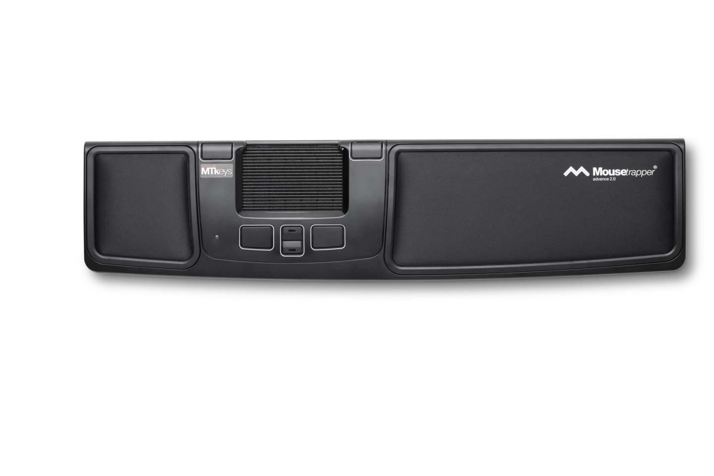 Mousetrapper Advance 2.0 - Black/White - Trackbar - Touch - 6 knapper - Sort Mus MT112