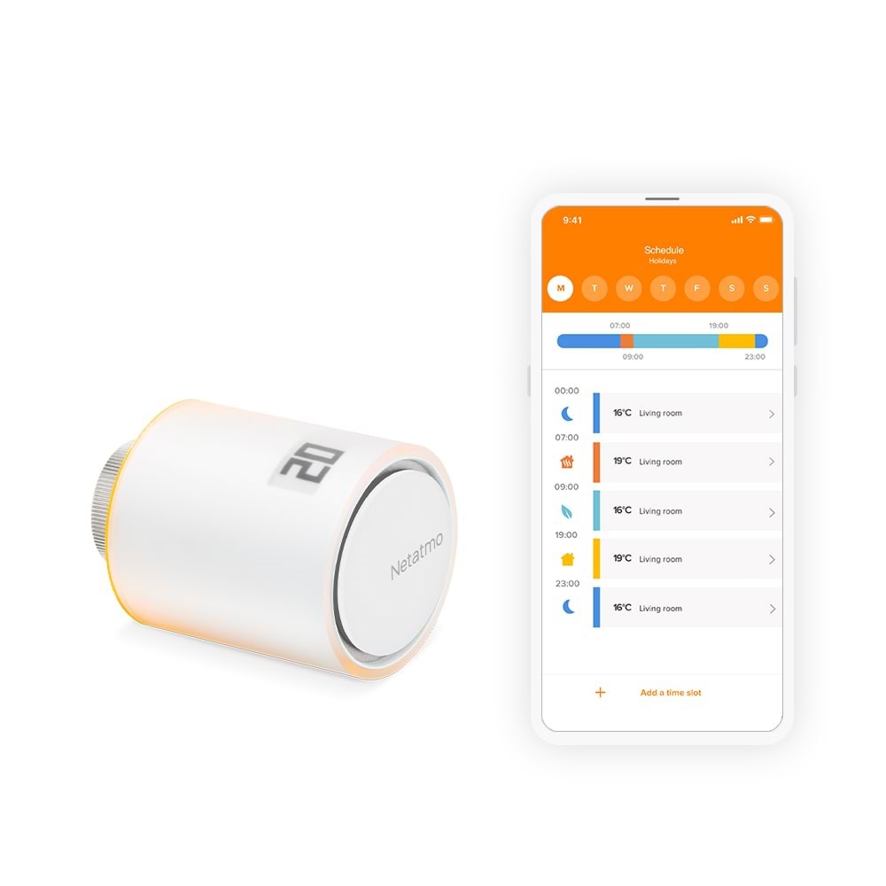 Netatmo Smart Radiator Termostat - Ekstra enhed Smart Home NAV-EN
