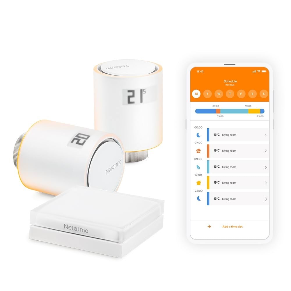 Netatmo Smart Radiator Termostater - Starter Kit Smart Home NVP-EN