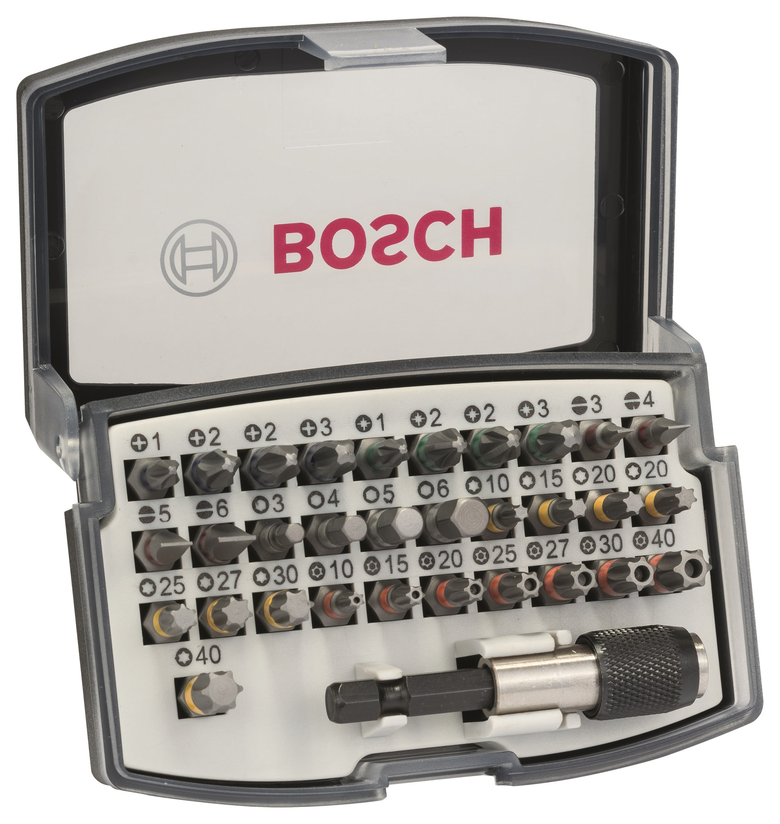 Bosch Skruebitsæt med 32 dele Bor Og Bits 2607017319