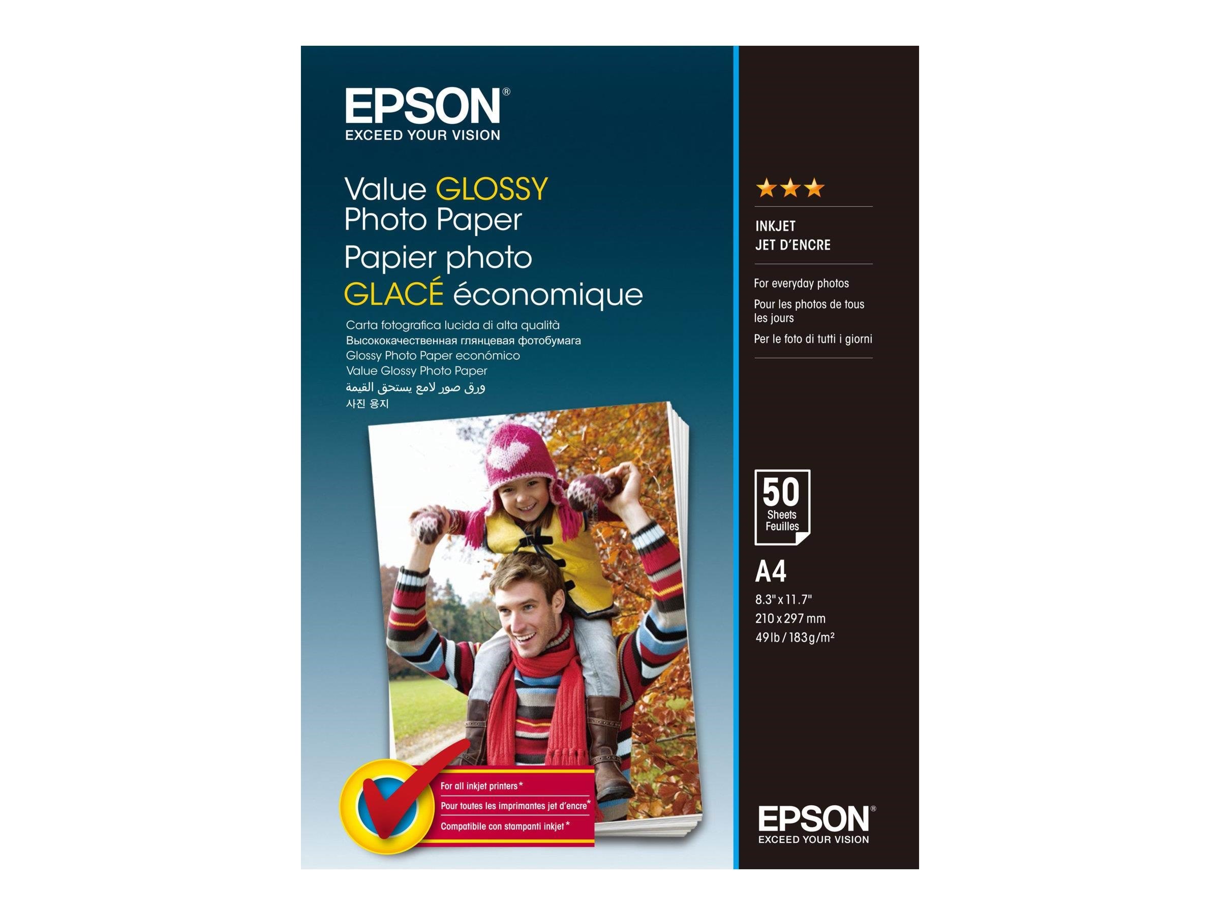 Epson Value - Glossy A4 (210 x 297 mm) Fotopapir C13S400036