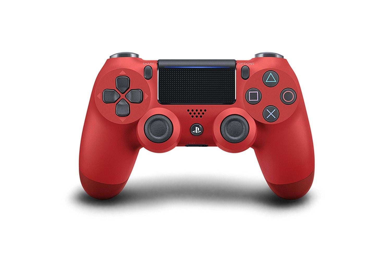 Sony Dualshock v2 - Red - Wireless Controller - Sony PlayStation 4 Spil Tilbehør 0711719814153