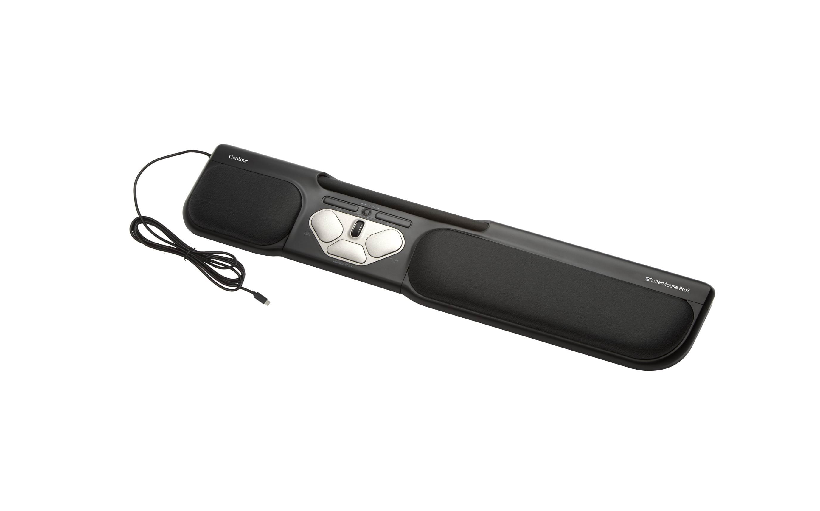 Contour RollerMouse PRO3 Wired 2024 - Central pegeenhed - 8 knapper - Sort