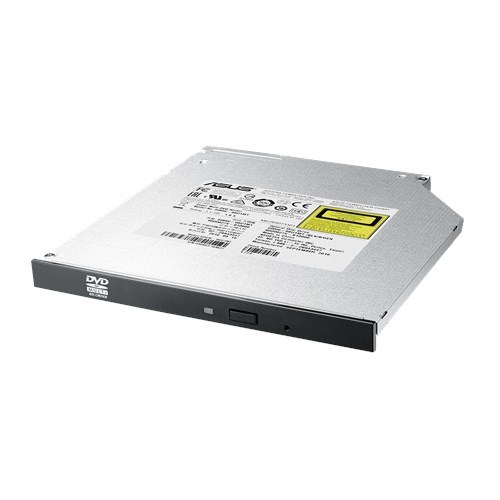 ASUS SDRW-08U1MT - Slimline - DVD-RW (Brænder) - SATA - Sort Eksternt Drev 90DD027X-B10000