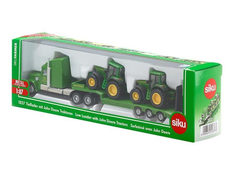 SIKU Siku 1:87 Lavtlæsser med John Deere traktorer Legetøjsbil 1837