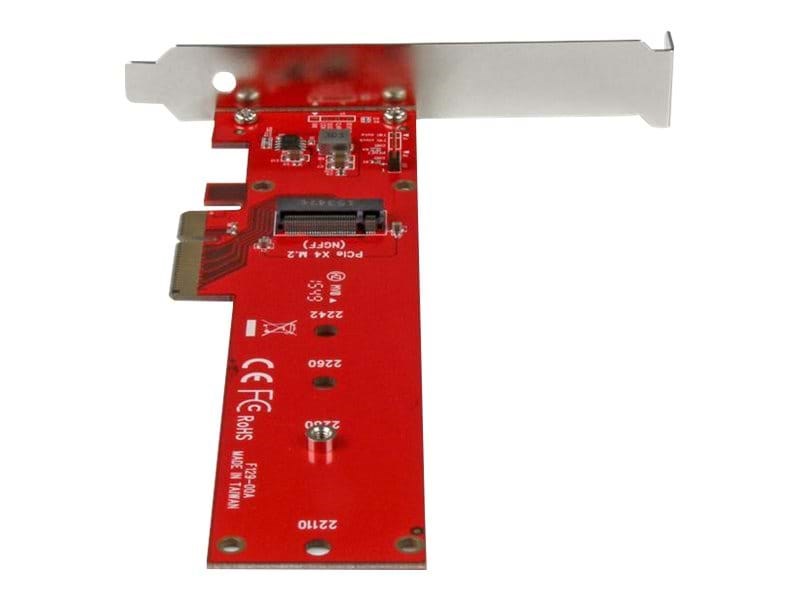 StarTech.com X4 PCI Express to M.2 PCIe SSD Adapter Card - for M.2 NGFF SSD Harddisk Tilbehør PEX4M2E1