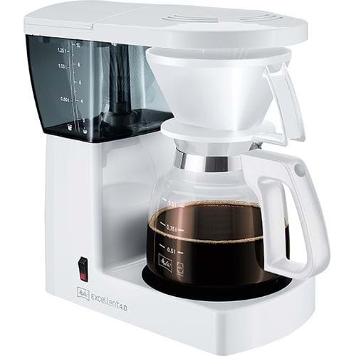 Melitta Excellent 4.0 - White Kaffemaskine Hvid 6757817