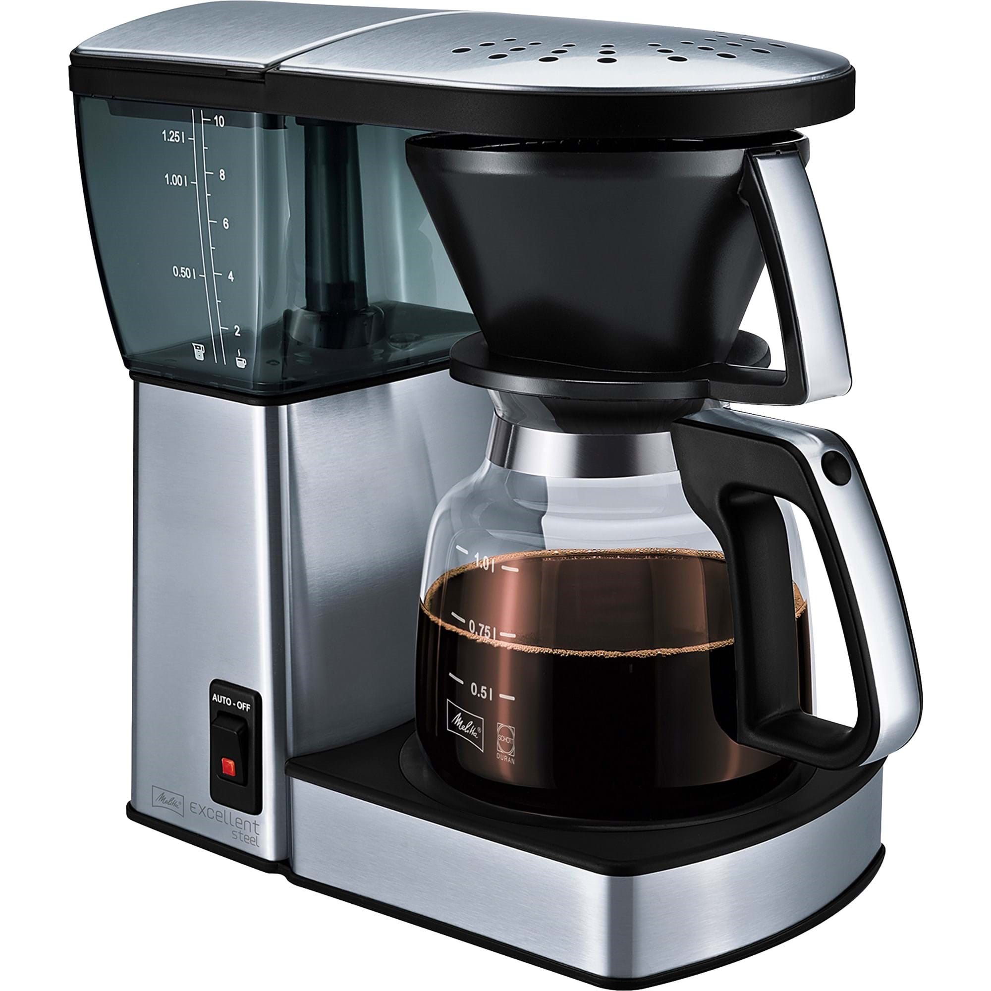 Melitta Excellent 4.0 - Steel Kaffemaskine Sølv 6757818