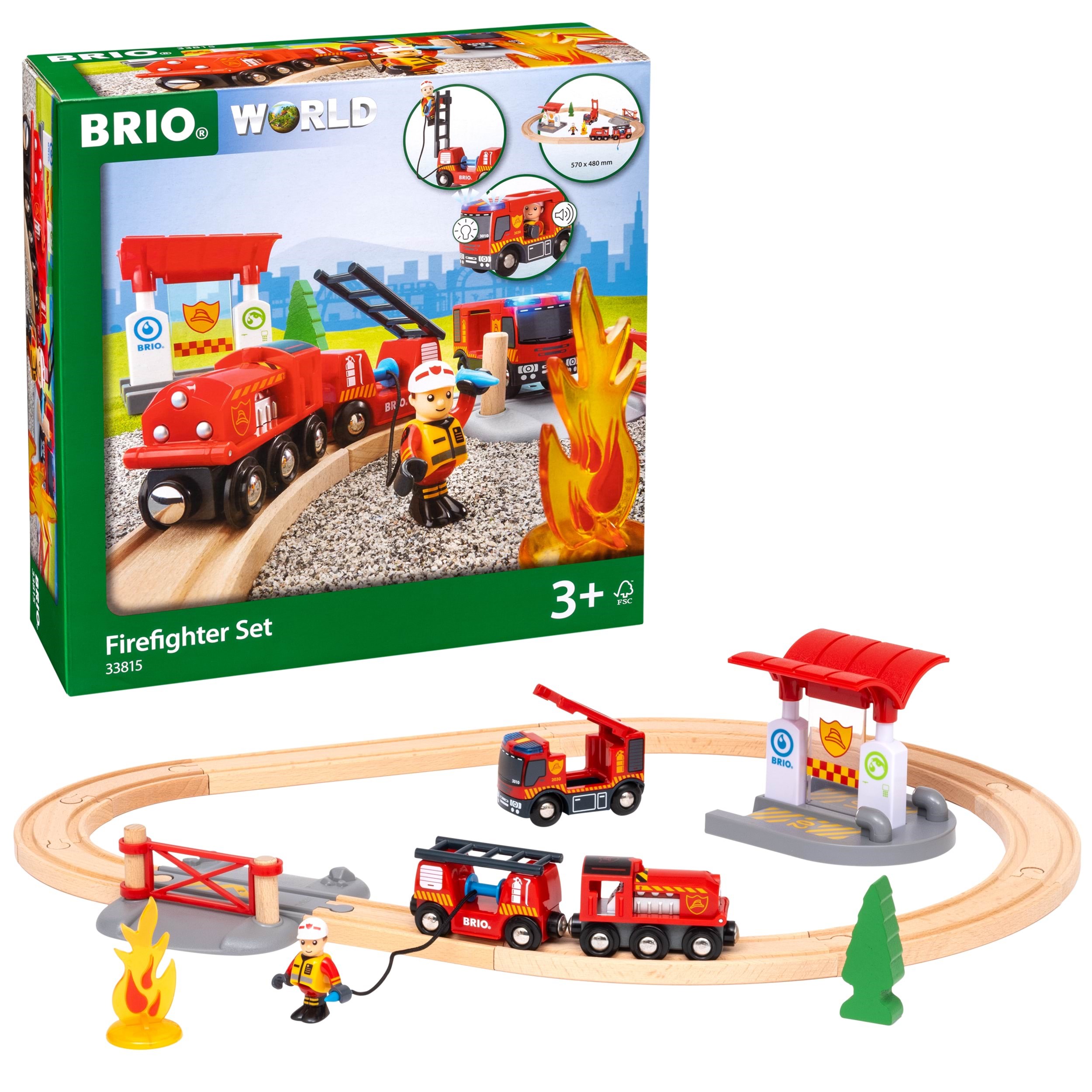 Brio 33815 Togsæt med brandmandstema Brio Tog