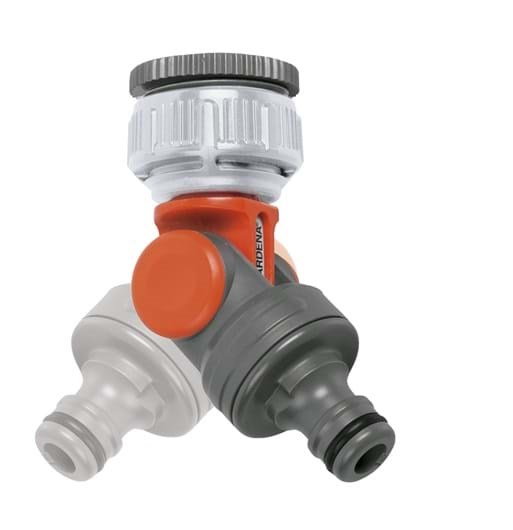 Gardena GARDENA Vinklet Hanekobling 33,3 mm (G 1") / 26,5 mm (G 3/4") / 21mm (G 1/2") Havevanding 2998-20