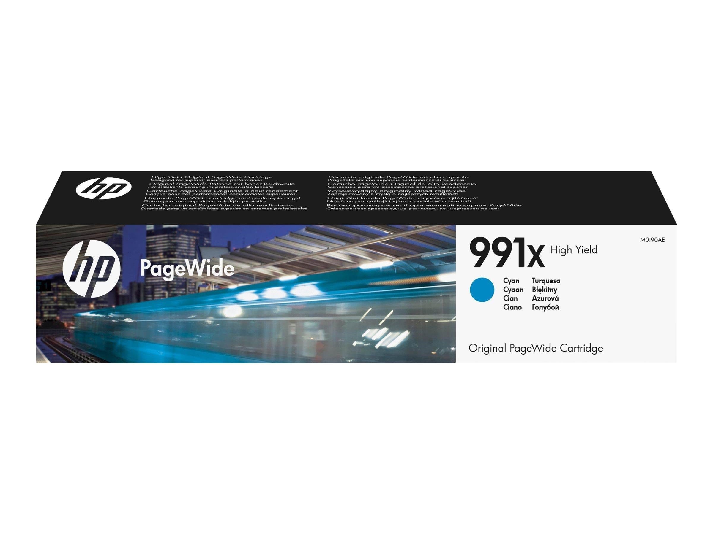 HP 991X / M0J90AE High Capacity Cyan Toner Printerpatron Og Toner