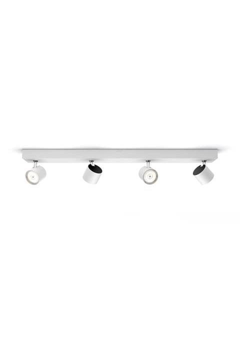 Philips Star spotskinne, LED 4x4,5W, hvid Lampe 915005307401