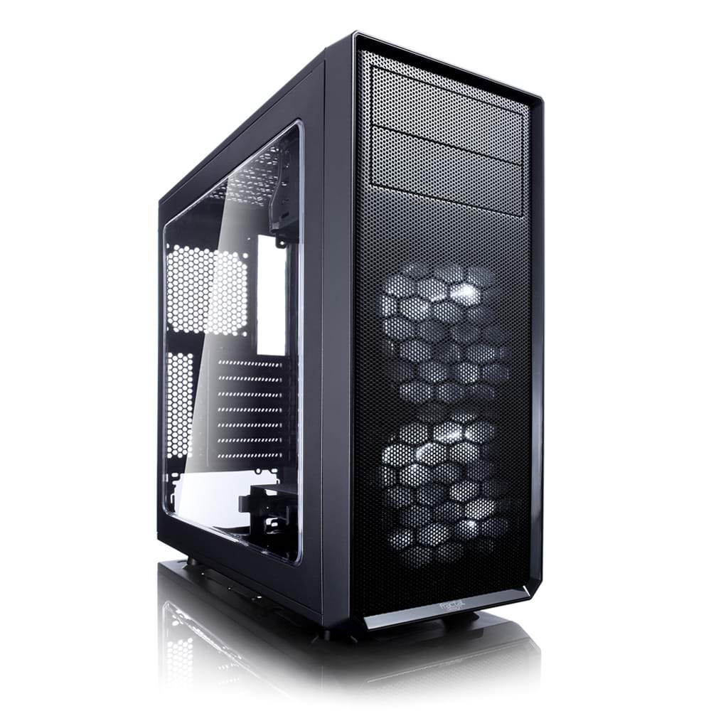 Fractal Design Focus G - Black - Kabinet - Miditower - Sort Kabinet FD-CA-FOCUS-BK-W