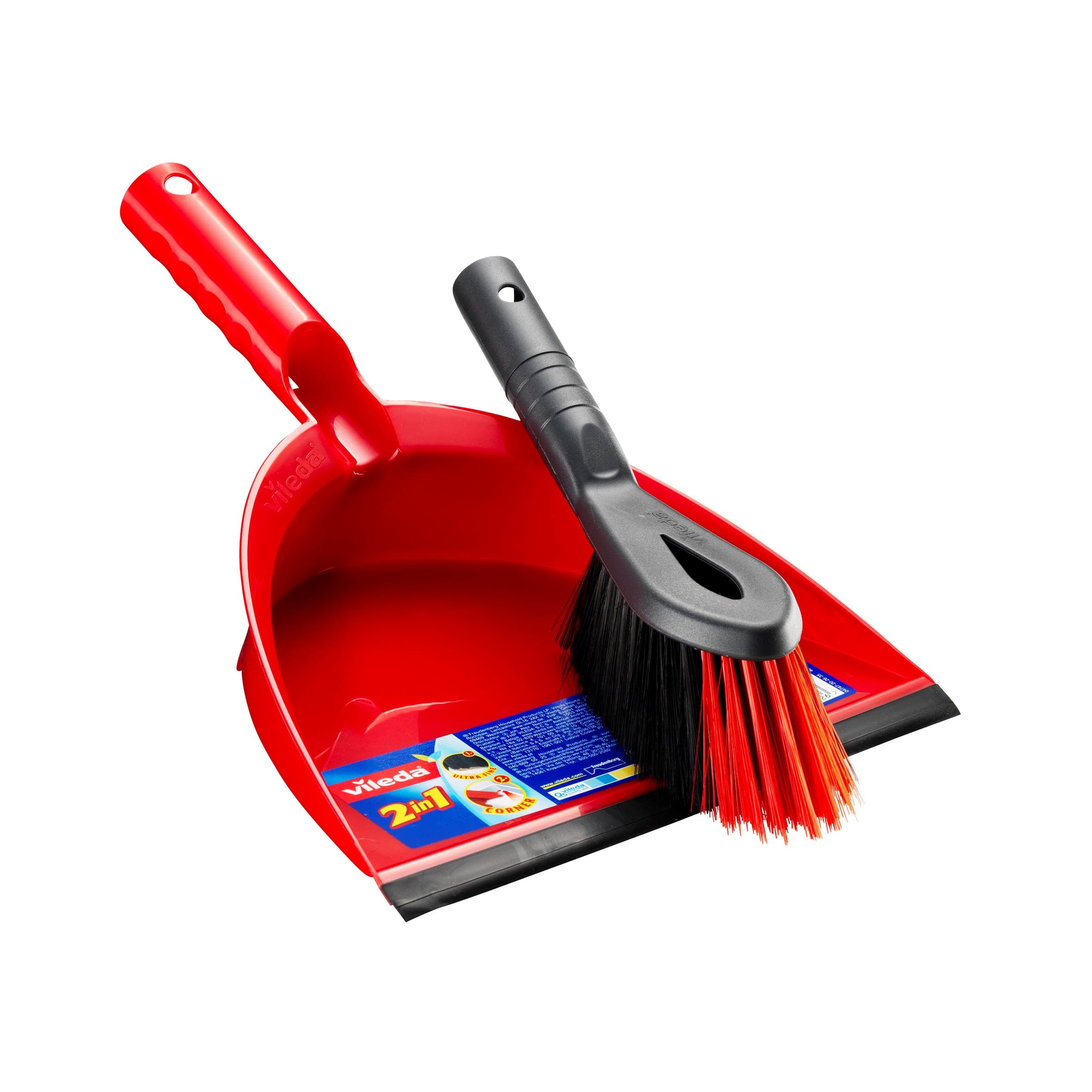 Vileda 2-in-1 Short Hand Brush Set Rengøring 4023103172326
