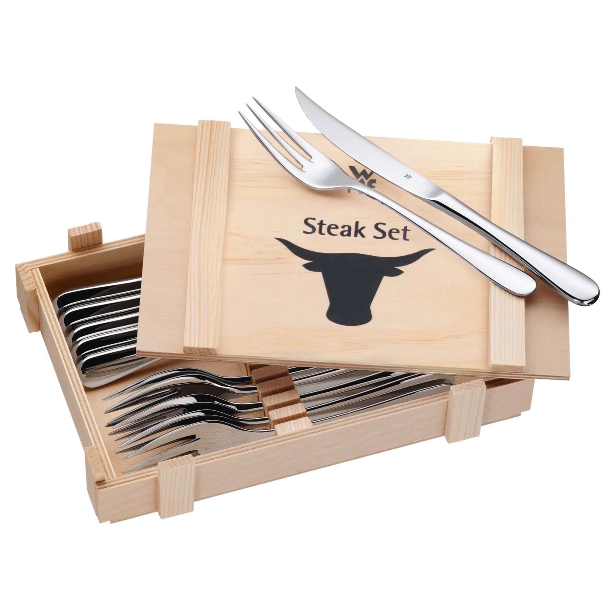 WMF Steak Knives And Forks - 12 pcs Køkkenredskab 1280239990