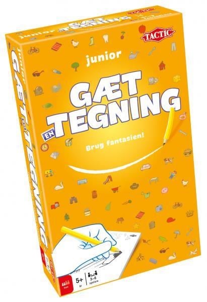 Tactic Gæt en tegning Junior rejsespil (DK)