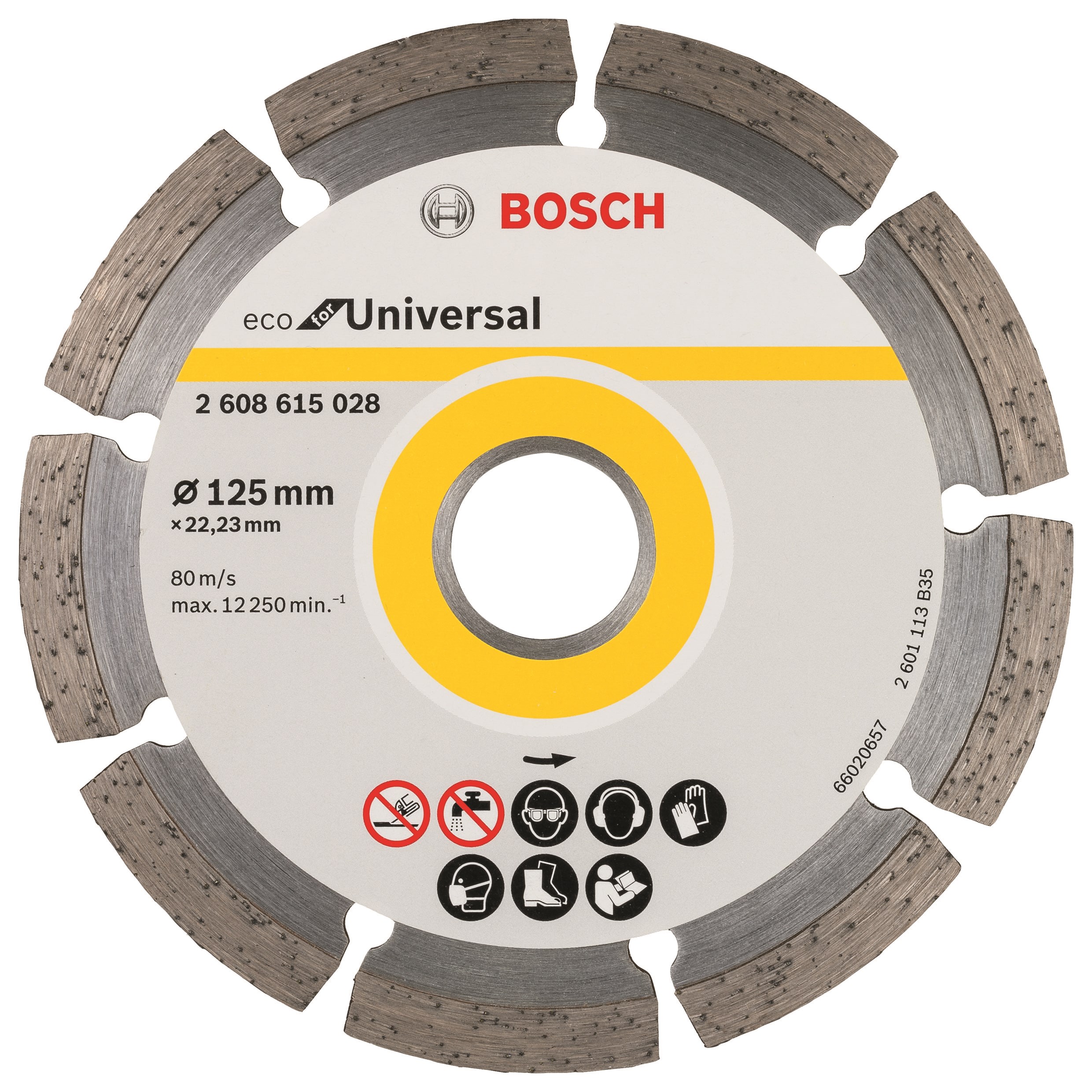 Bosch Diamantskæreskive ECO for Universal Værktøj 2608615028
