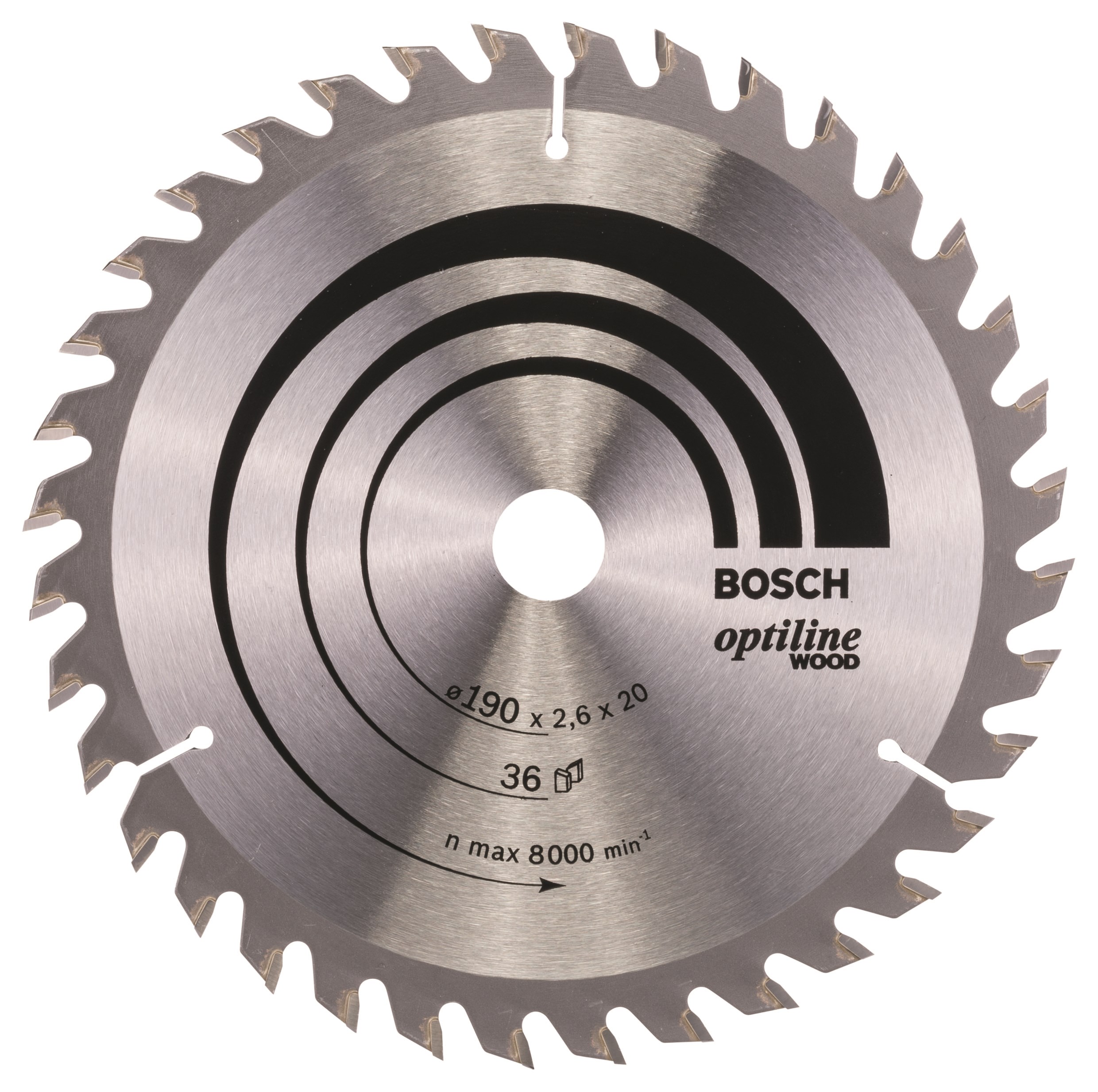 Bosch Rundsavsklinge Optiline Wood Rundsav 2608640613