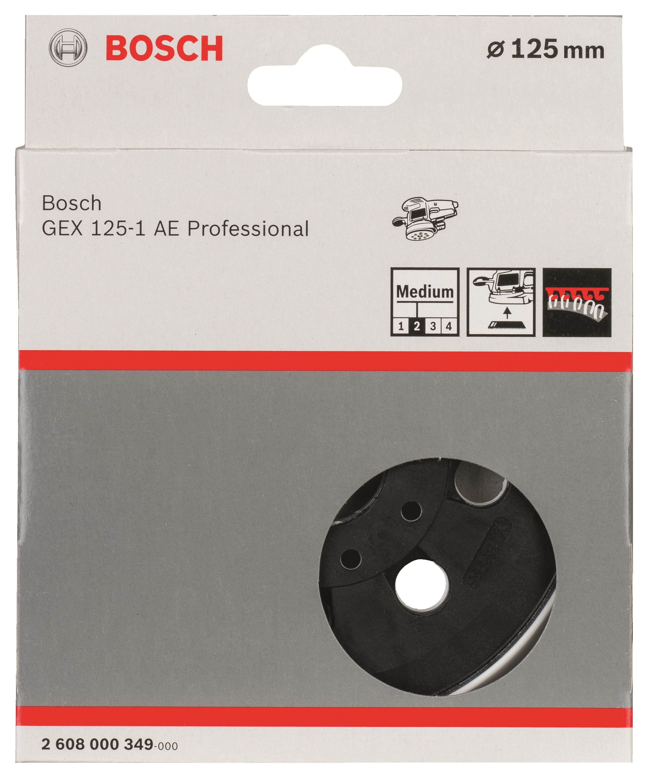 Bosch Slibetallerken Slibemaskine 2608000349